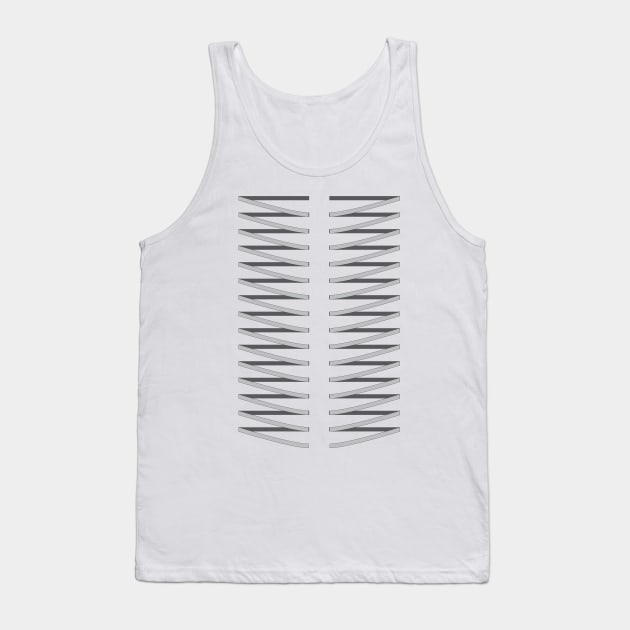 Ribs Tank Top by JGC